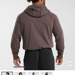 XS GymShark Legacy Brown Hoodie